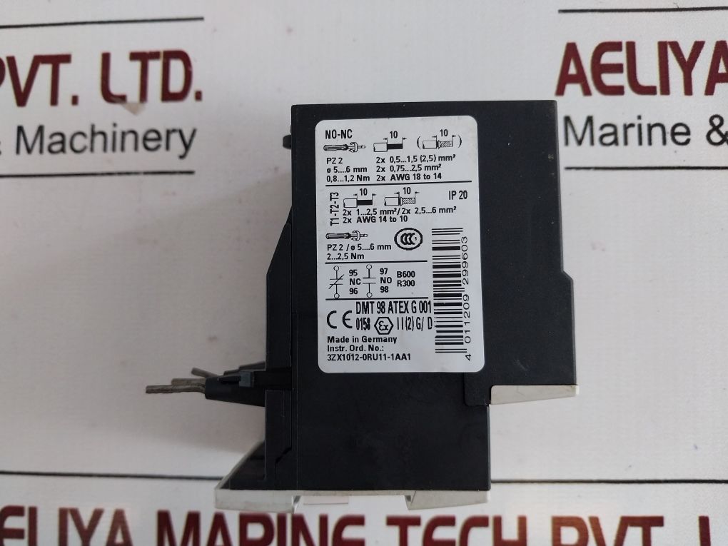 Siemens 3Ru1126-4Bb0 Overload Relay 