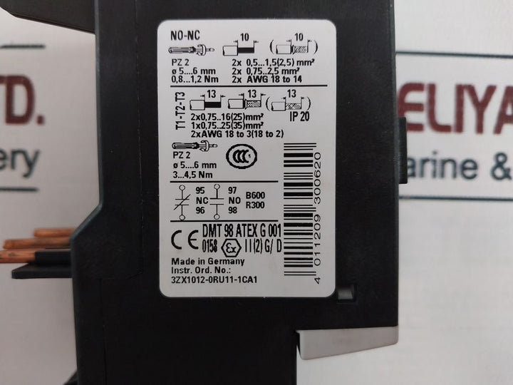 Siemens 3Ru1136-1Kb0 Ip20