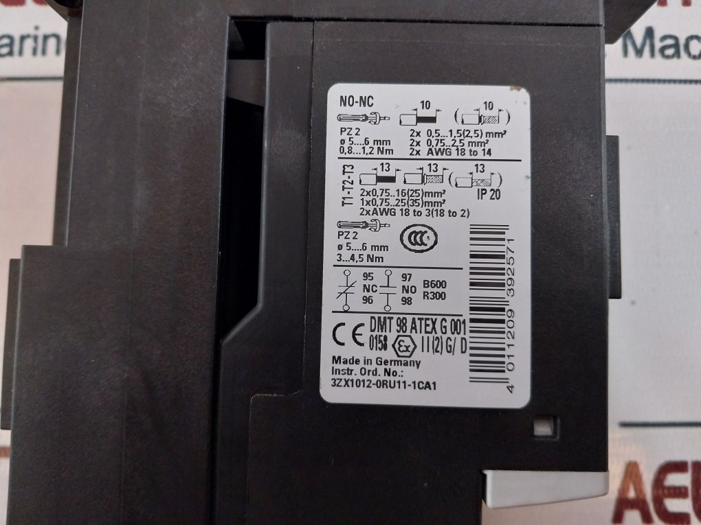 Siemens 3Ru1136-4Fb1