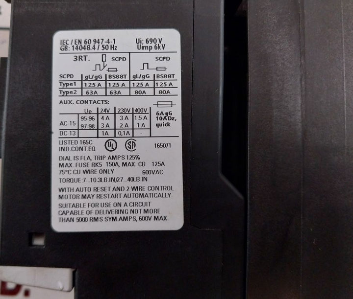 Siemens 3Ru1136-4Fb1
