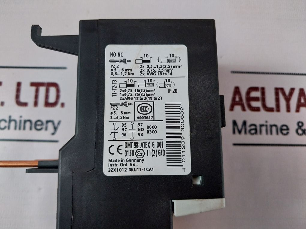 Siemens 3Ru1136-4Gb0 600 Vac