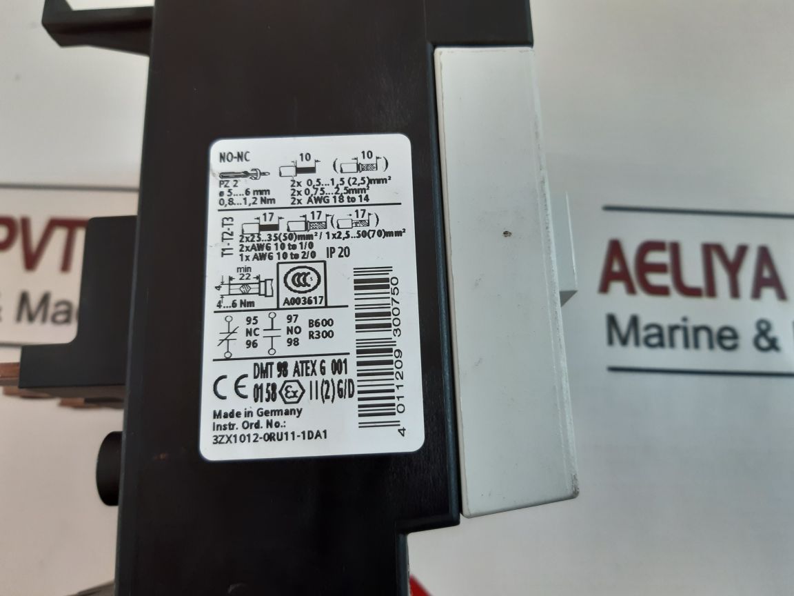 Siemens Sirius 3Ru1146-4Hb0 Overload Relay
