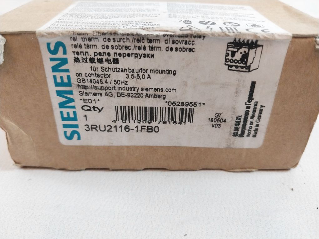 Siemens 3Ru2116-1Fb0