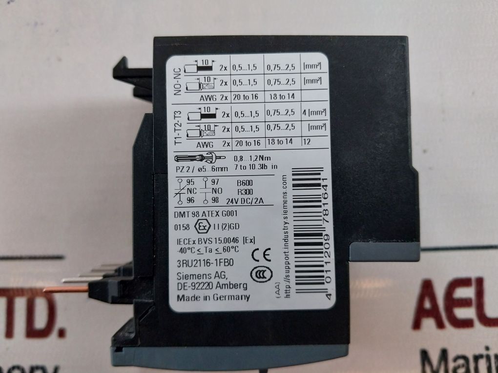 Siemens 3Ru2116-1Fb0