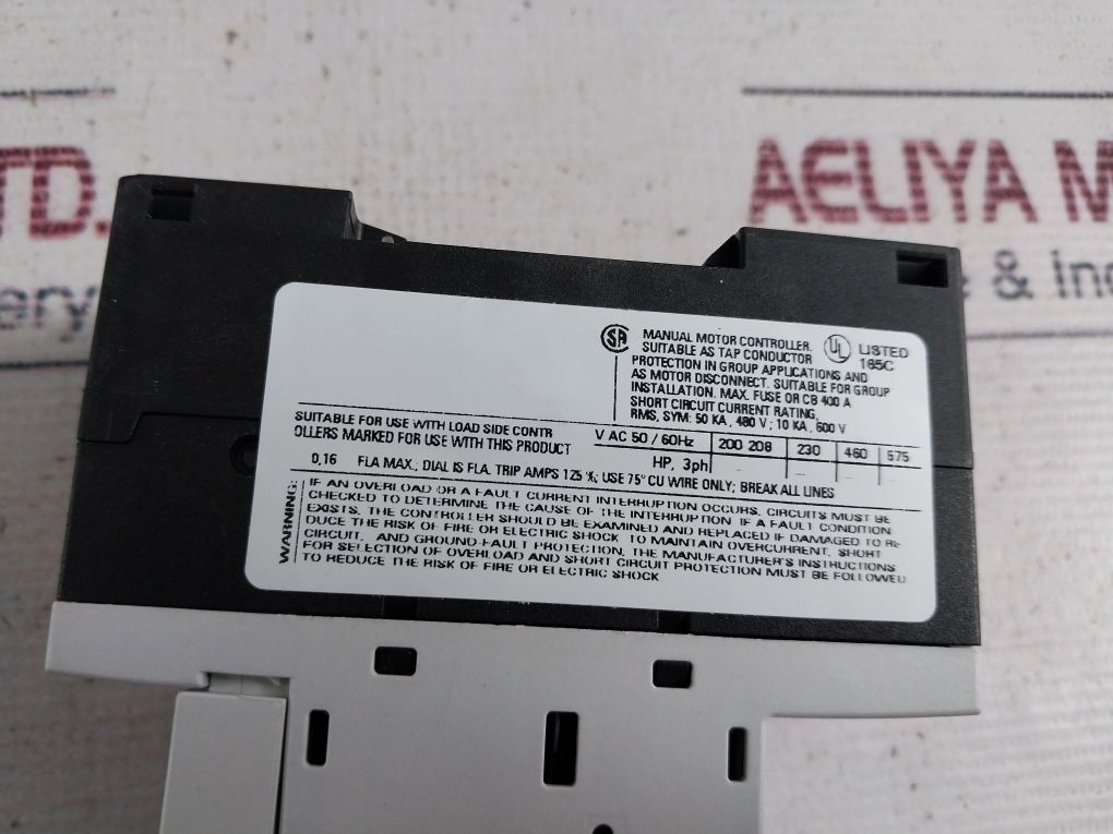 Siemens 3Rv1011-0Aa15 Motor Protection Circuit-breaker