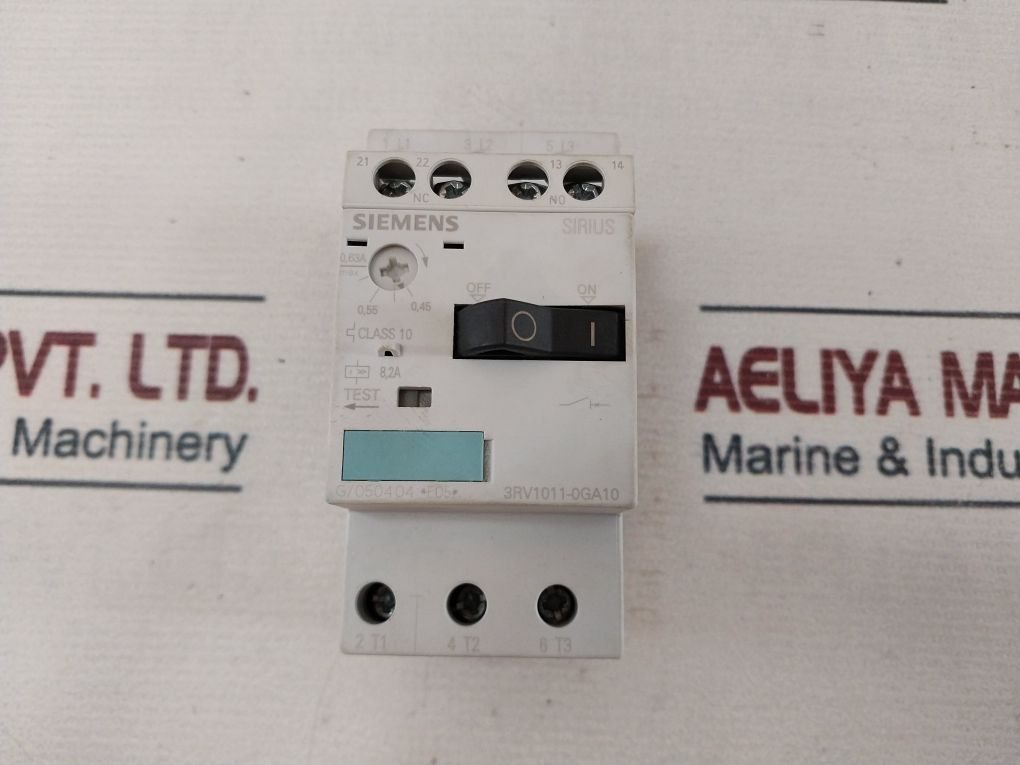 Siemens 3Rv1011-0Ga10 Motor Protection Circuit Breaker