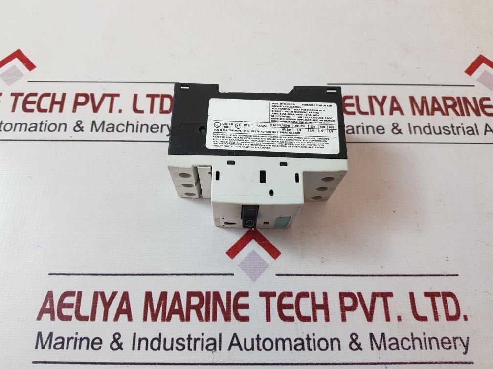 Siemens 3Rv1011-0Ja10 Circuit Breaker G7051205