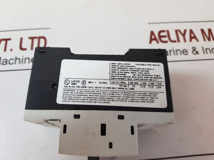 Siemens 3Rv1011-0Ja10 Circuit Breaker G7051205