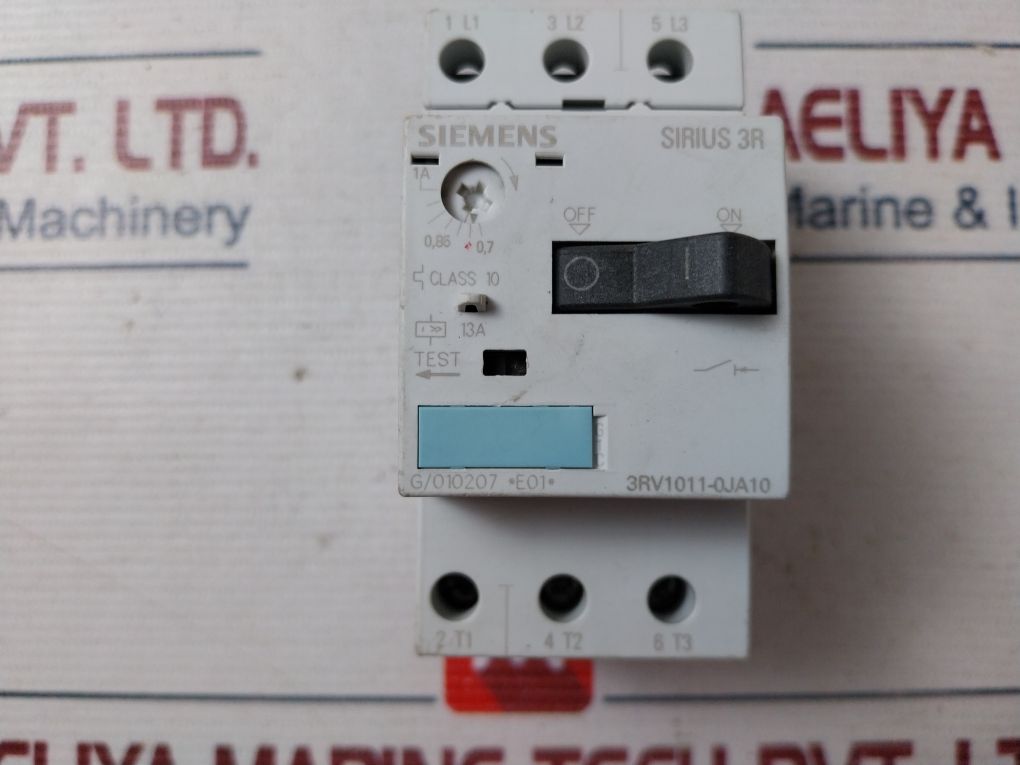 Siemens 3Rv1011-0Ja10 Manual Motor Starter