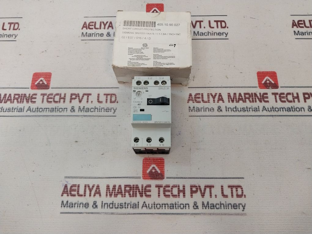 Siemens 3Rv1011-1Aa15 Circuit Breaker