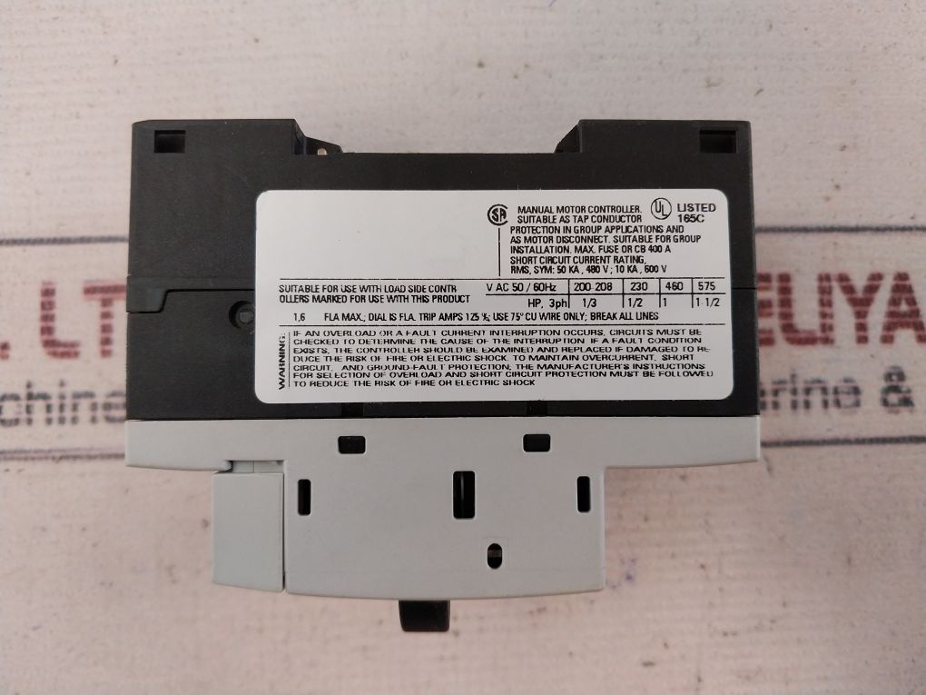 Siemens 3Rv1011-1Aa15 Circuit Breaker