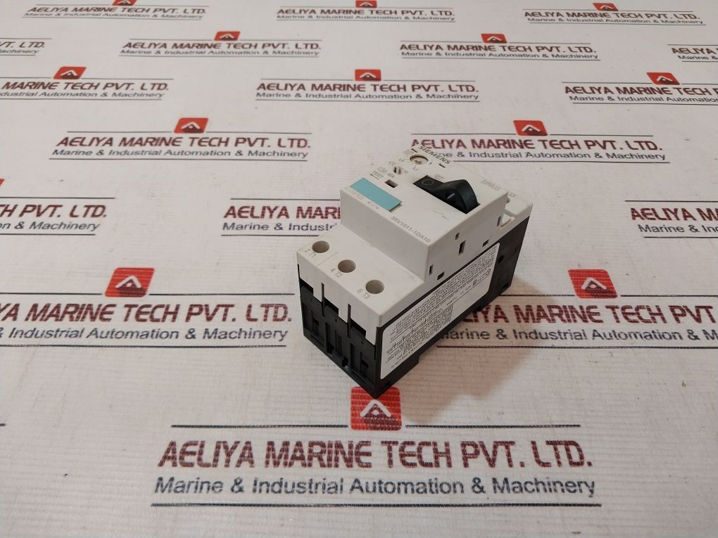 Siemens 3Rv1011-1Da10 Motor Protection Circuit Breaker 6Kv