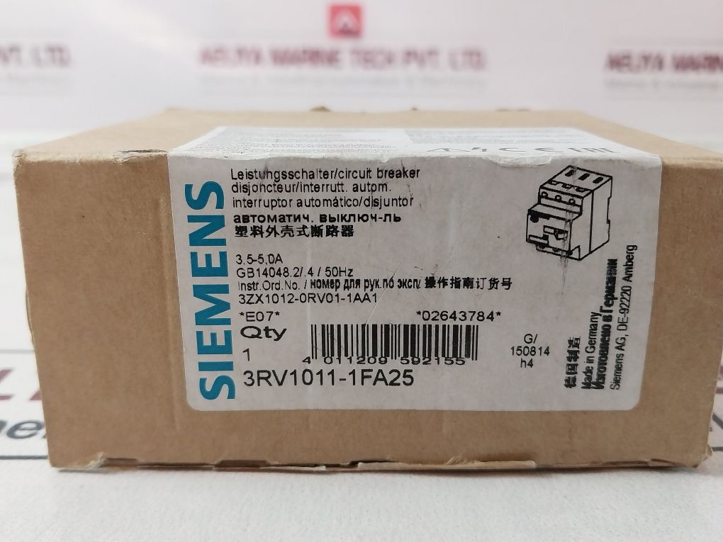 Siemens 3Rv1011-1Fa25