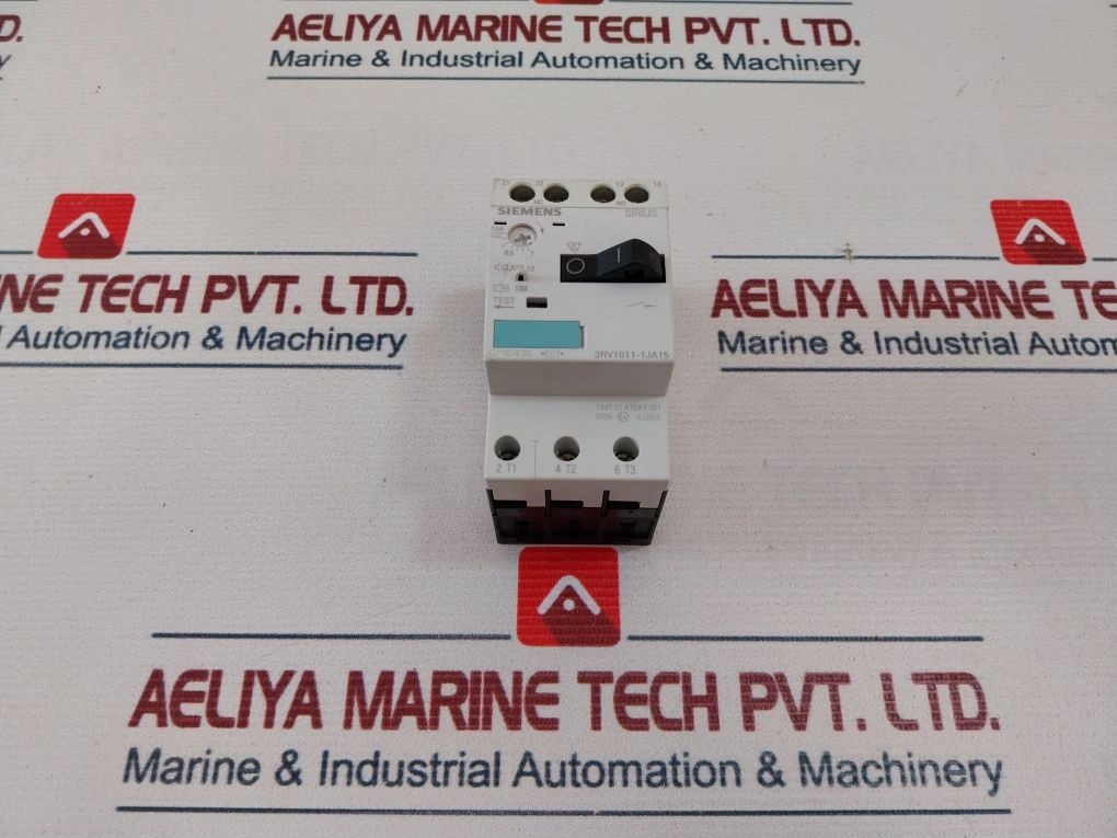 Siemens 3Rv1011-1Ja15 Sirius Motor Protection Circuit Breaker 130A