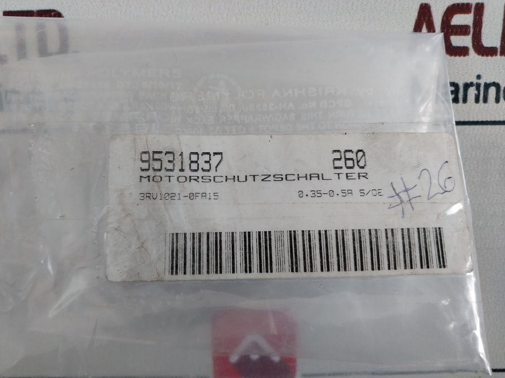 Siemens 3Rv1021-0Fa15