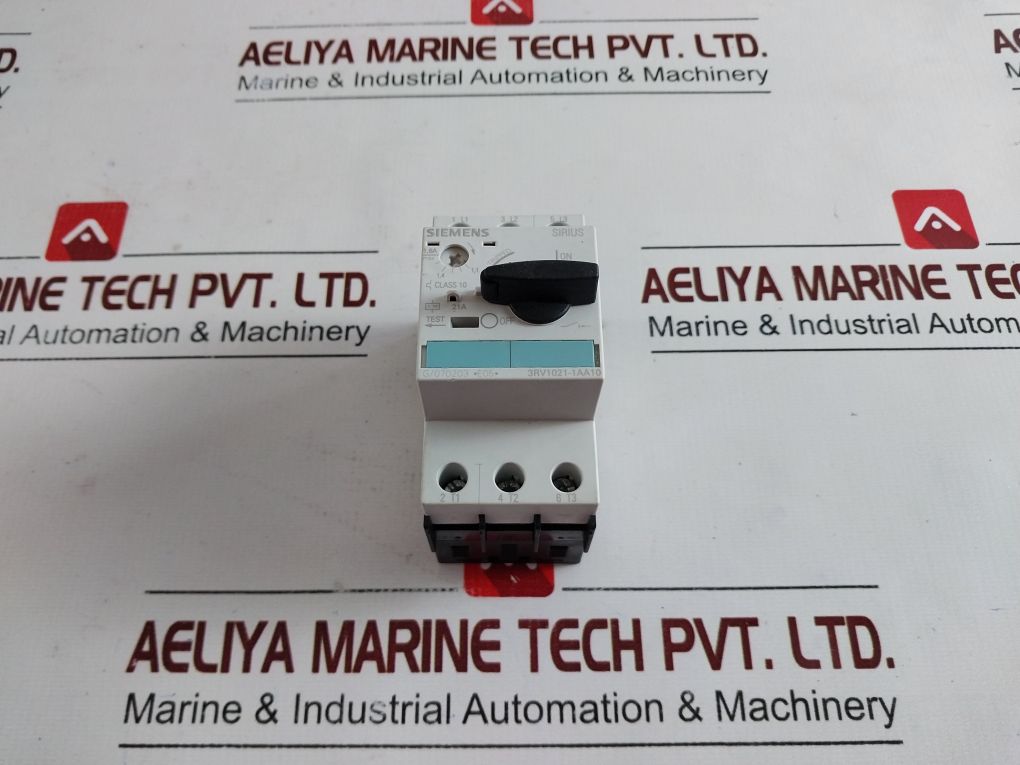 Siemens 3Rv1021-1Aa10 Motor Protection Circuit Breaker