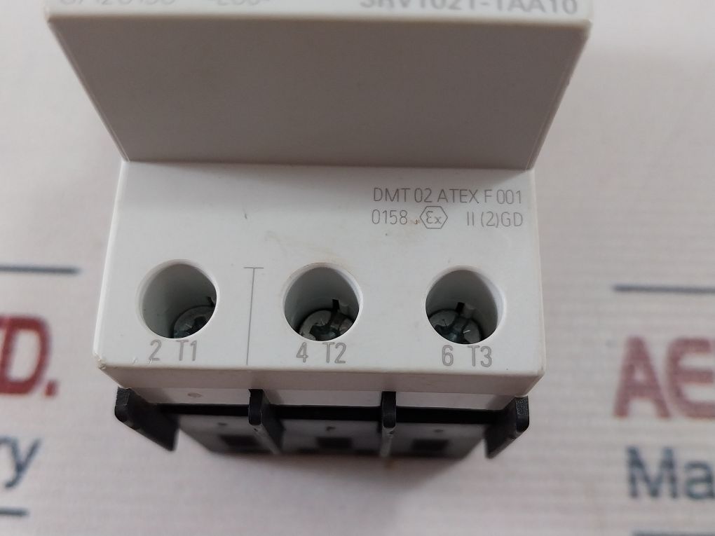 Siemens 3Rv1021-1Aa10 Motor Protection Circuit Breaker 600V