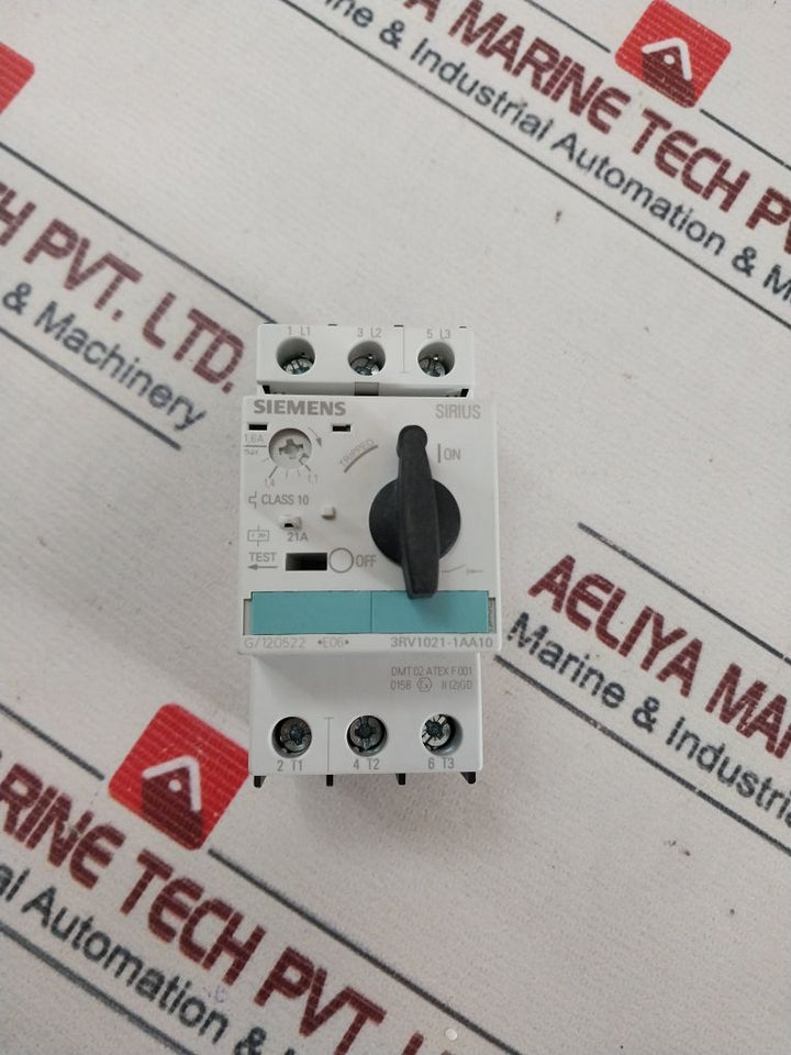 Siemens 3Rv1021-1Aa10 Motor Safety Switch
