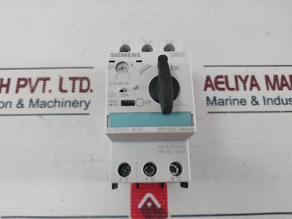 Siemens 3Rv1021-1Aa10 Motor Safety Switch
