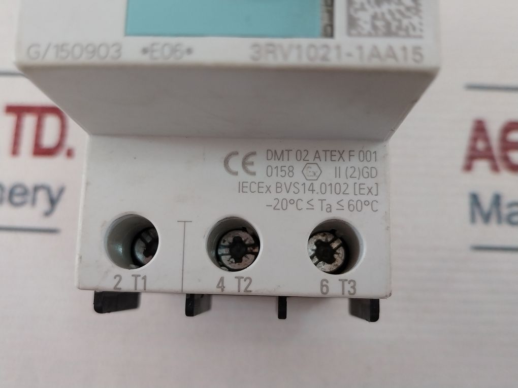 Siemens  3Rv1021-1Aa15 Circuit Breaker 
