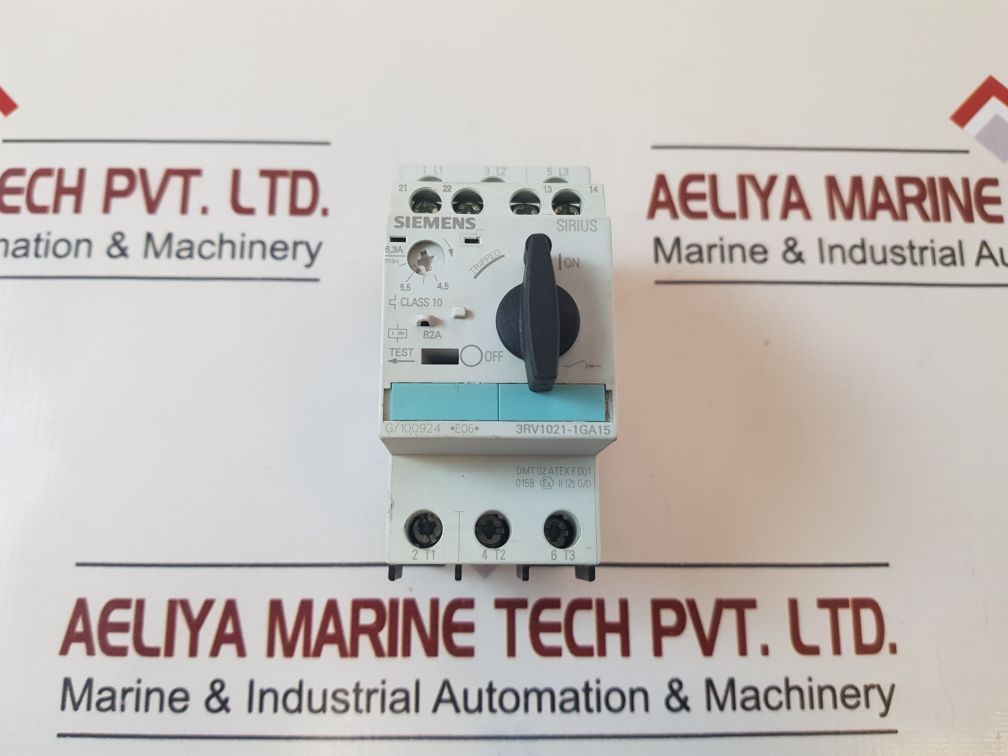 Siemens 3Rv1021-1Ga15 Circuit Breaker 82A