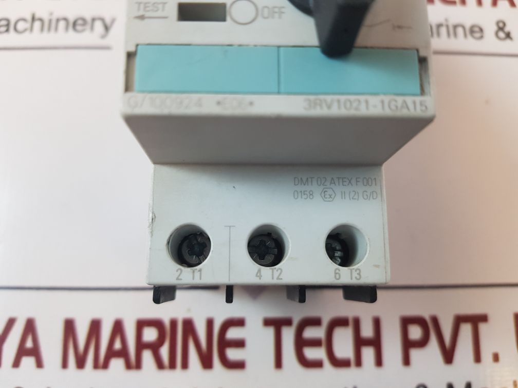 Siemens 3Rv1021-1Ga15 Circuit Breaker
