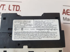 Siemens 3Rv1021-1Ga15 Circuit Breaker