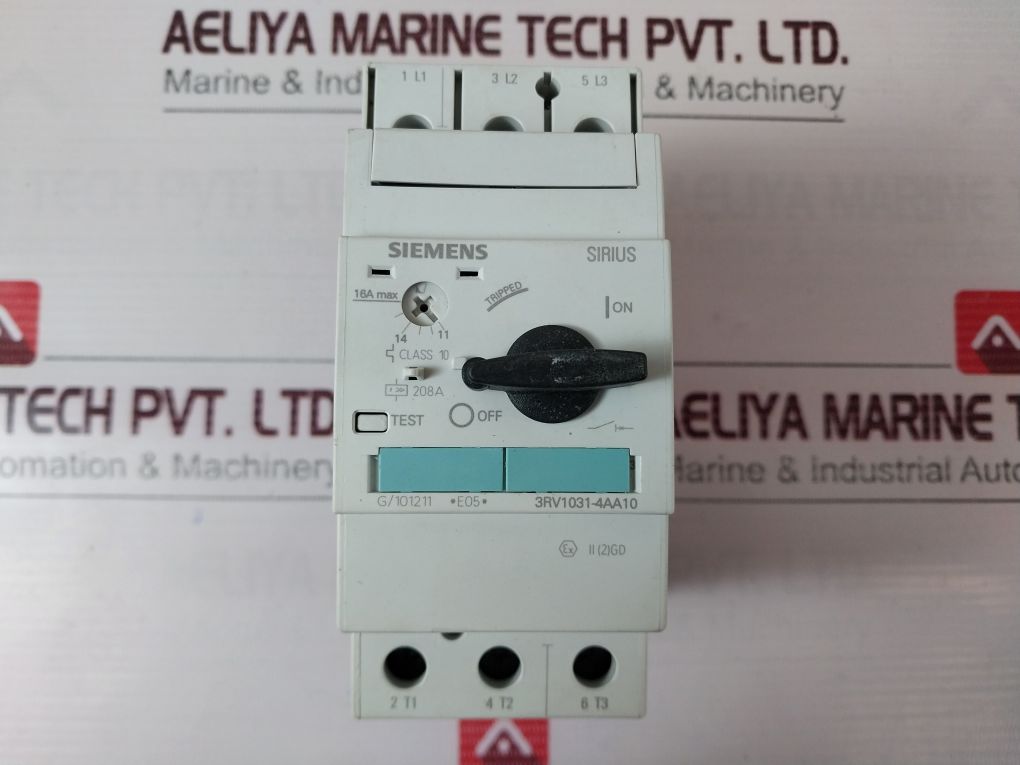 Siemens 3Rv1031-4Aa10 Circuit Breaker 11-16A Max