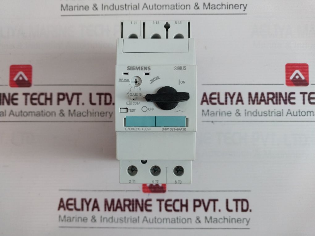 Siemens 3Rv1031-4Aa10 Motor Protection Circuit Breaker 11-16A 690V Ac