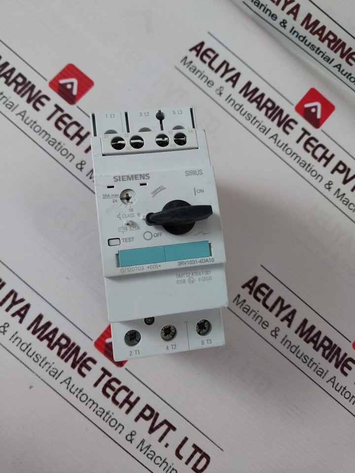 Siemens 3Rv1031-4Da10 Circuit Breaker Motor Protector