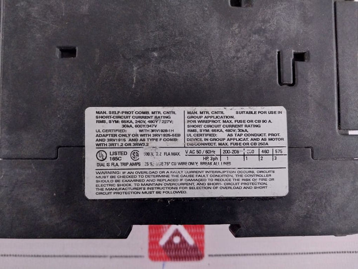 Siemens 3Rv1031-4Ea10 Circuit Breaker