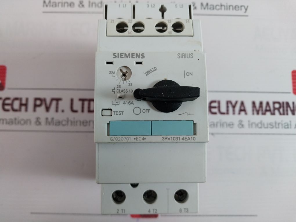 Siemens Sirius 3Rv1031-4Ea10 Circuit Breaker