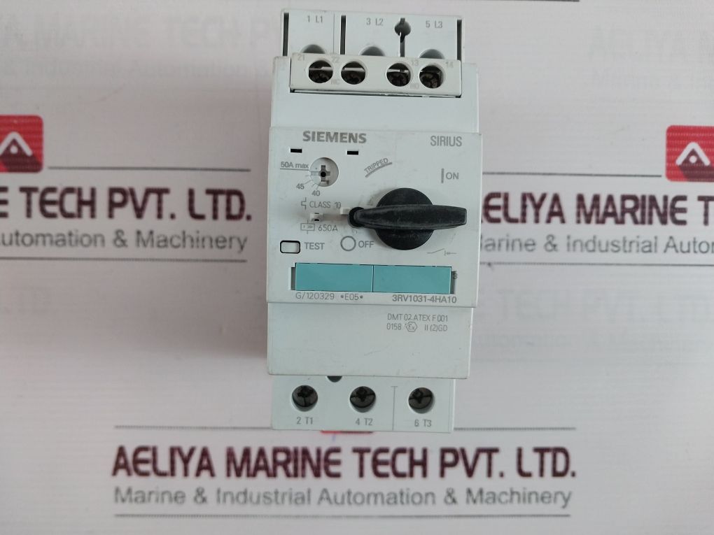 Siemens 3Rv1031-4Ha10 Sirius Circuit Breaker 650Amp