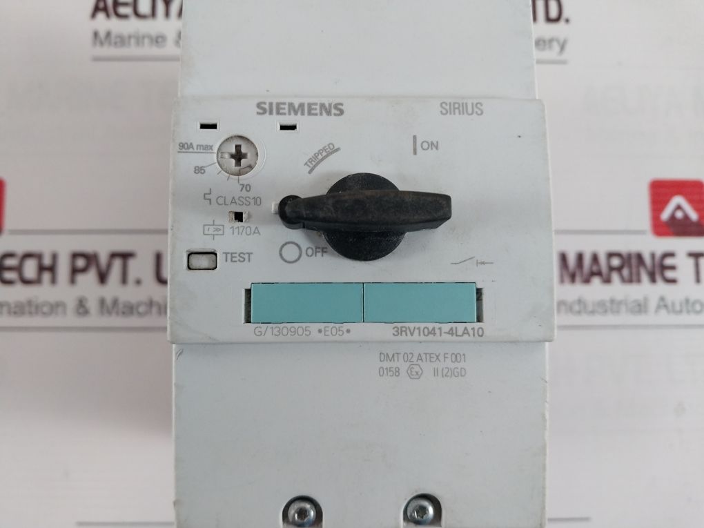 Siemens Circuit Breaker 3Rv1041-4La10 Motor Protection