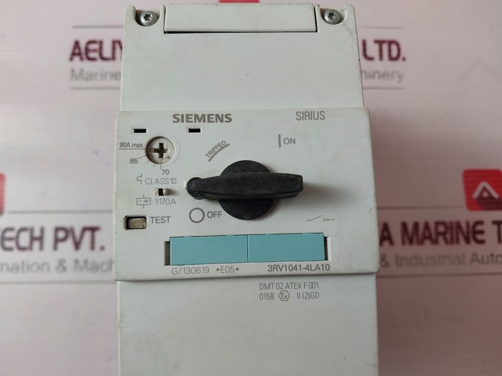 Siemens 3Rv1041-4La10 Circuit Breaker 70-90A