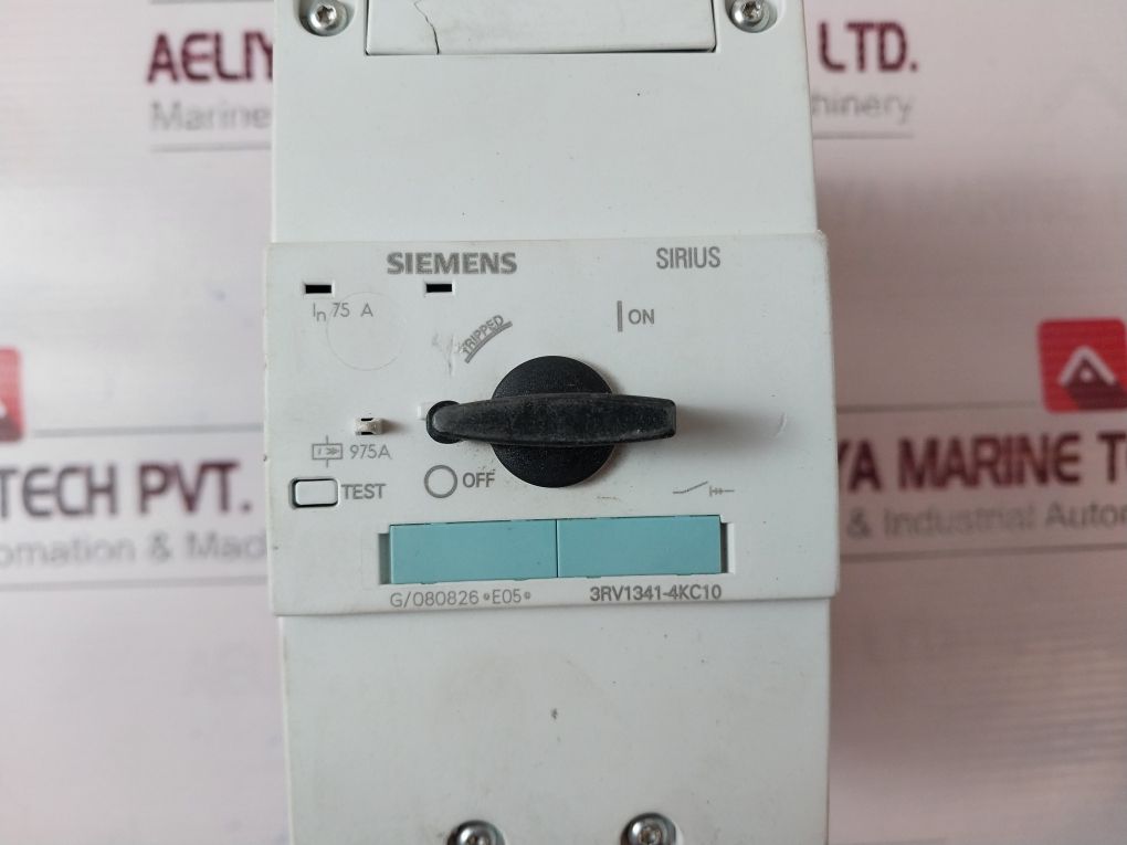 Siemens 3Rv1341-4Kc10 Circuit Breaker 75A