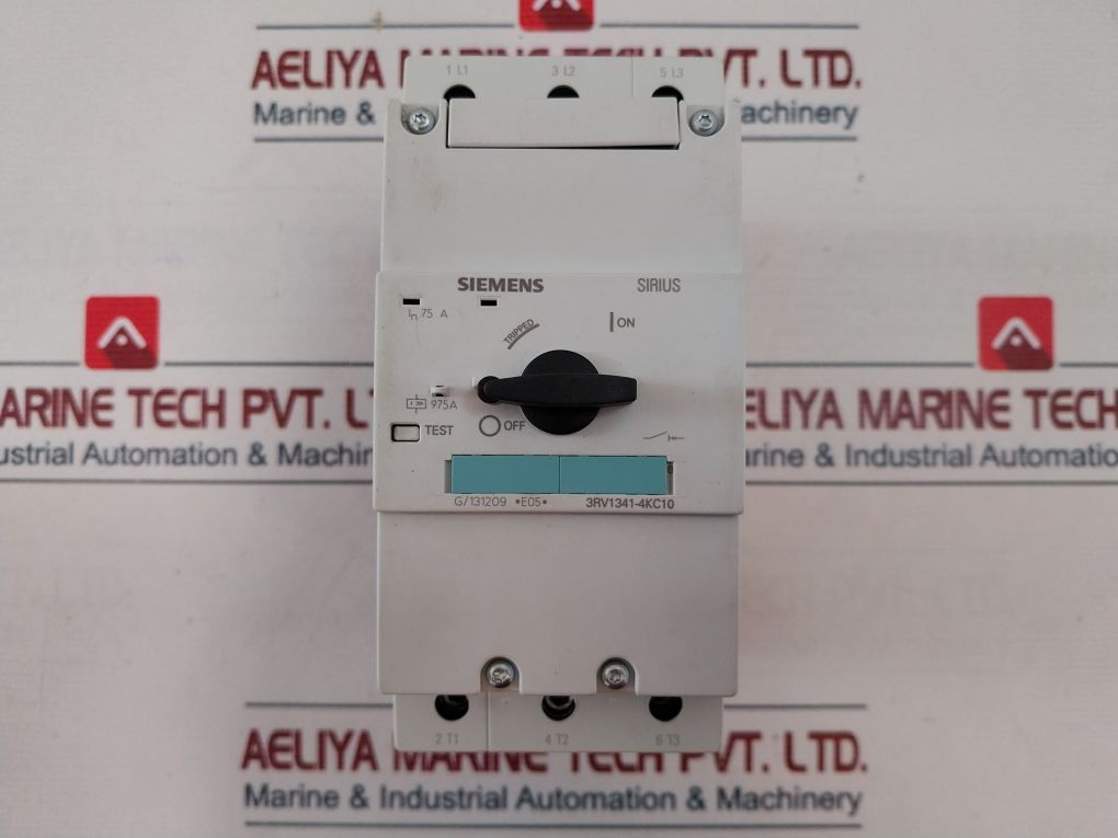 Siemens 3Rv1341-4Kc10 Motor Starter Circuit Breaker 