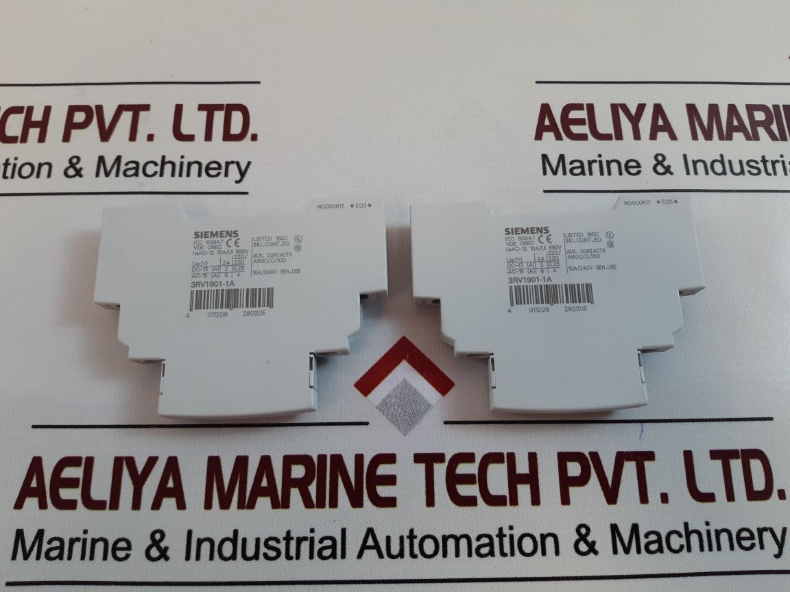 Siemens 3rv1901-1a auxiliary contact block