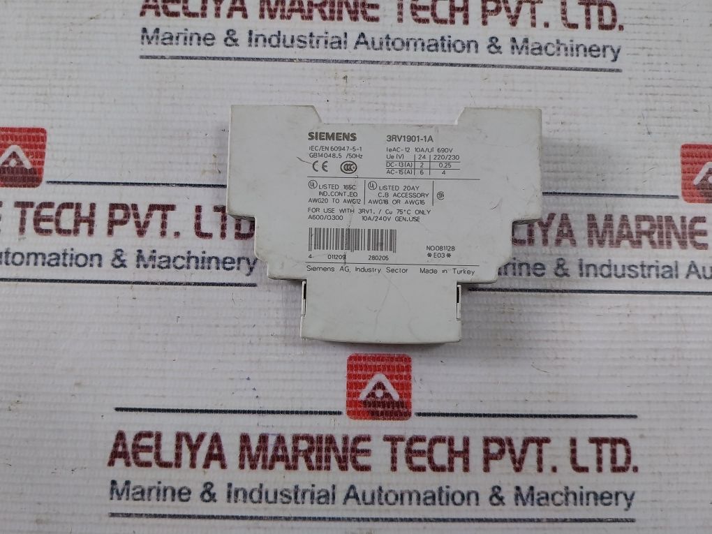 Siemens 3Rv1901-1A Contactor