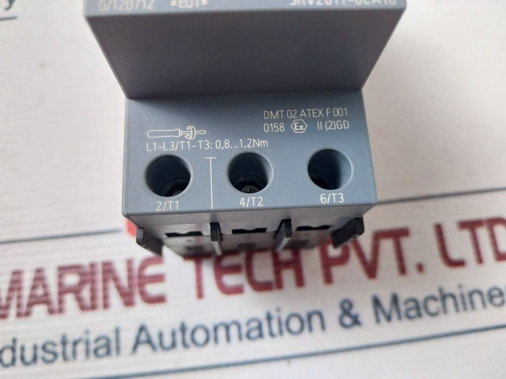 Siemens 3Rv2011-0Ca10 Sirius Circuit Breaker Cat.A