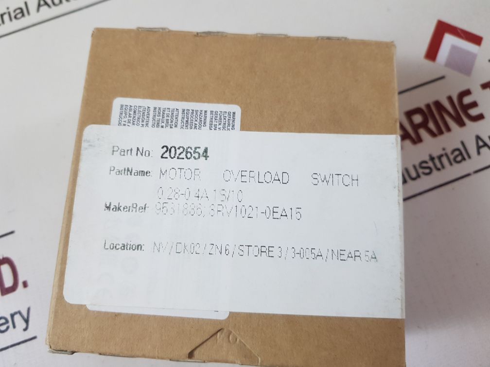 Siemens 3rv2011-0ea15 circuit breaker