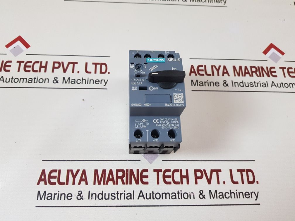 Siemens 3rv2011-0ea15 circuit breaker