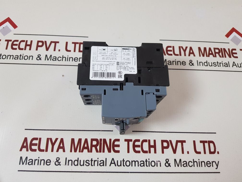Siemens 3rv2011-0ea15 circuit breaker