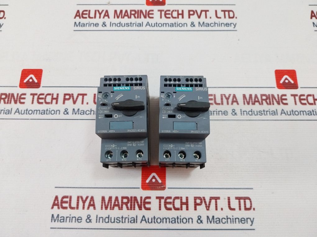 Siemens 3Rv2021-4Ca10 Motor Protection Circuit Breaker