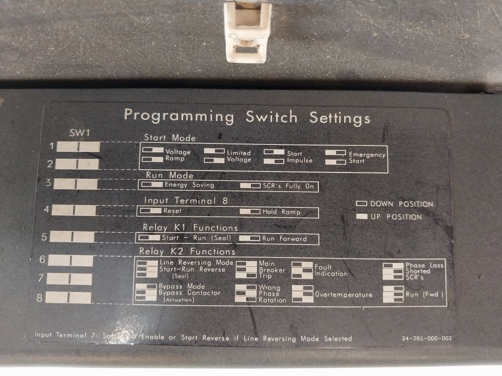 Siemens 3Rw2-s045 Solid State Starter 240 Volts 50/60Hz