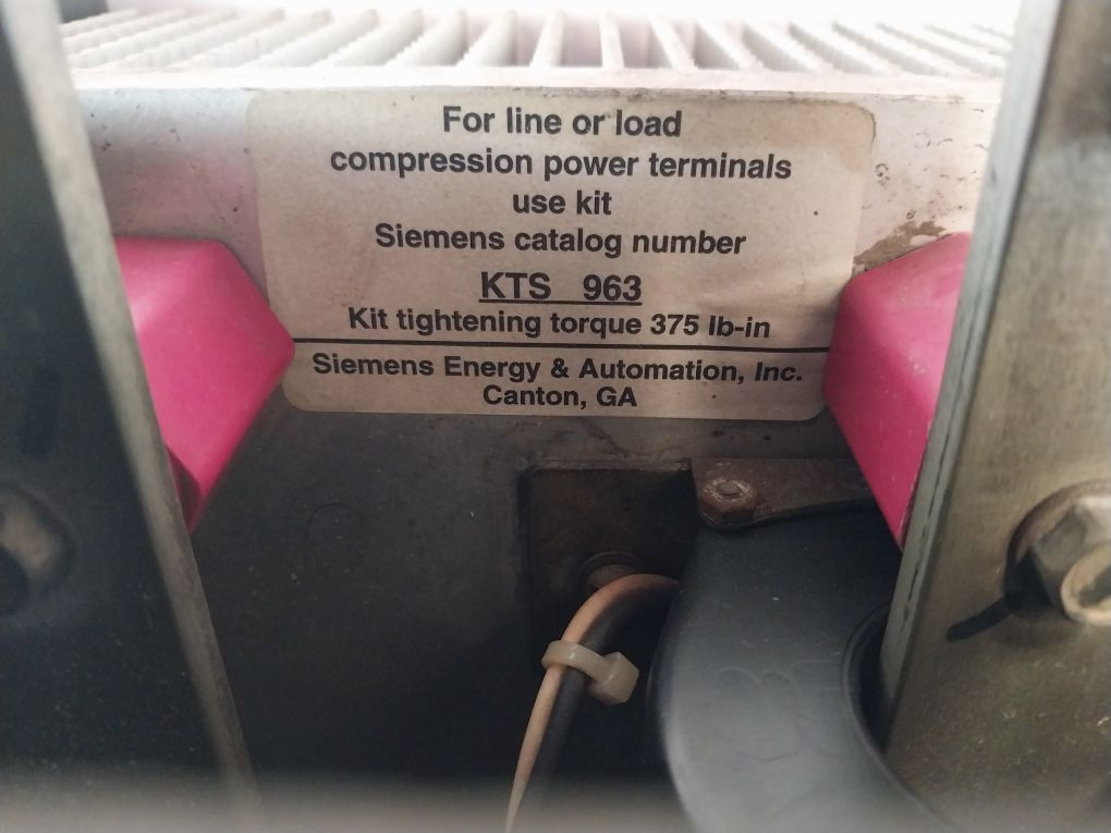 Siemens 3Rw2-s045 Solid State Starter 240 Volts 50/60Hz