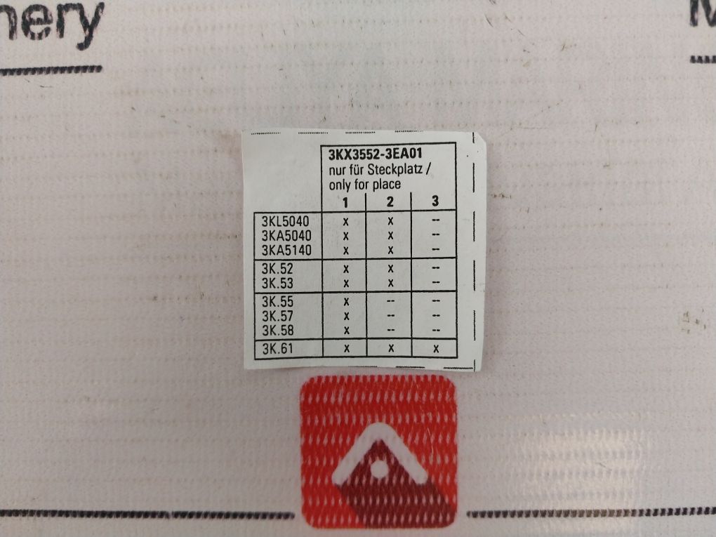 Lot Of 2X Siemens 3Sb1400-0A-z Contact Block