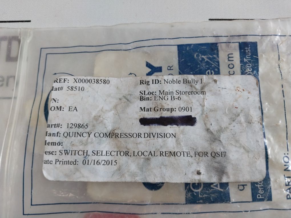 Siemens 3Sb3400-0A 2-position Selector Switch Kit