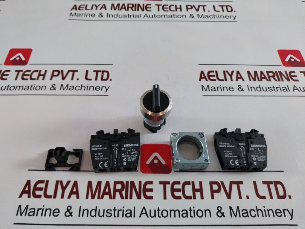 Siemens 3Sb3400-0A 2-position Selector Switch Kit