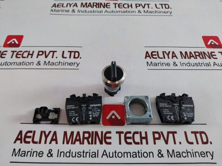 Siemens 3Sb3400-0A 2-position Selector Switch Kit
